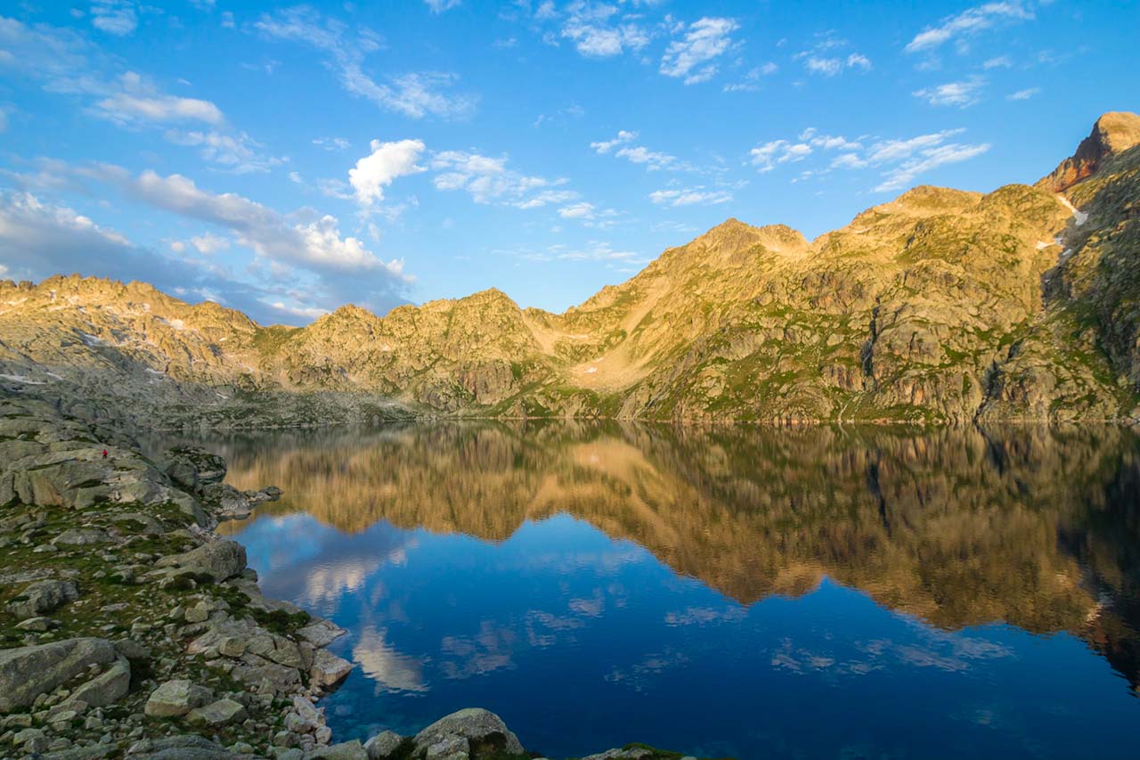 Le lac de Payolle dans les Pyrénées